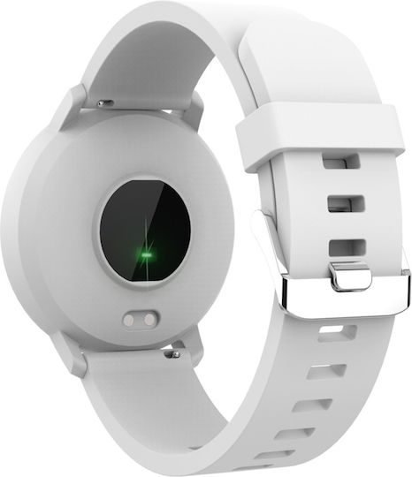 Canyon Lollypop SW-63 43mm Waterproof Smartwatch with Heart Rate Monitor (White) view 6