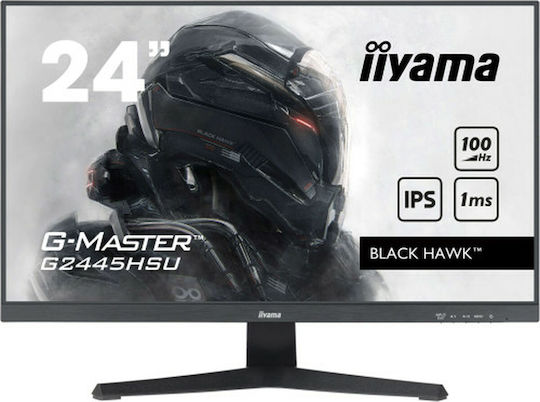 Iiyama G-MASTER IPS Monitor 24" FHD 1920x1080 with Response Time 1ms GTG