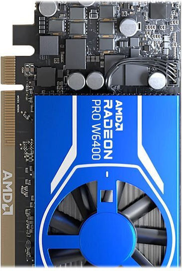 AMD Radeon Pro W6400 4GB GDDR6 Graphics Card view 4