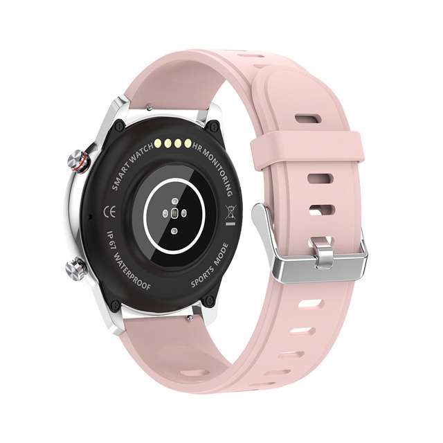 VeryFiT Aluminium Smartwatch with Heart Rate Monitor (Pink) view 2