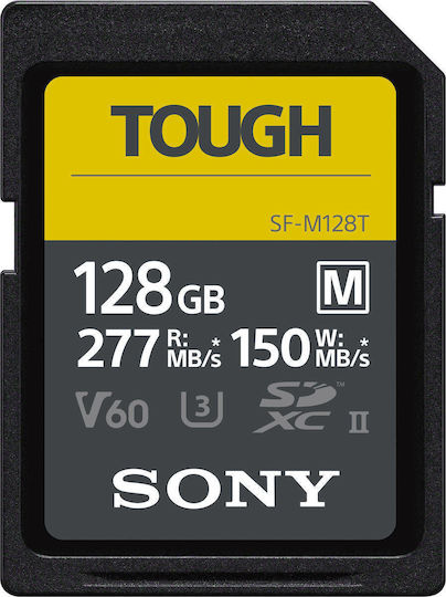 Sony SFM128T/T1 SDXC 128GB Class 10 U3 V60 UHS-II