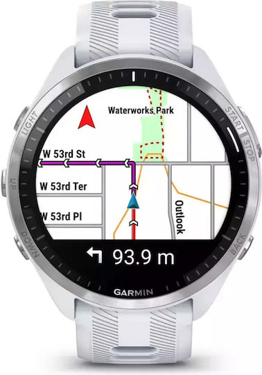 Garmin Forerunner 965 Titanium Waterproof Smartwatch with Heart Rate Monitor vue 3