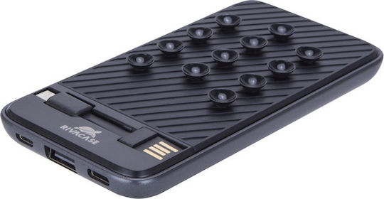 Rivacase Rivapower VA2208 8000mAh with USB-A Port Black view 3