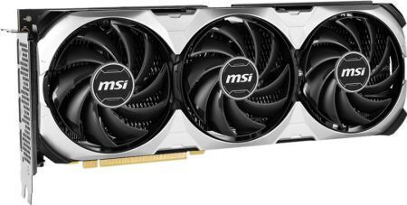 MSI GeForce RTX 4070 Ti 12GB GDDR6X Ventus 3X E1 12G OC Graphics Card view 2