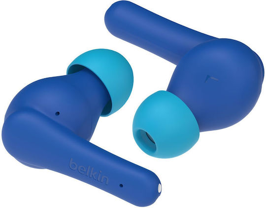 Belkin SoundForm Nano 2 In-ear Bluetooth Handsfree Earphones with Sweat Resistance and Charging Case Blue view 2