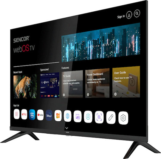 Sencor Smart Television 32" HD Ready LED SLE32S803TCSB HDR (2024) view 2