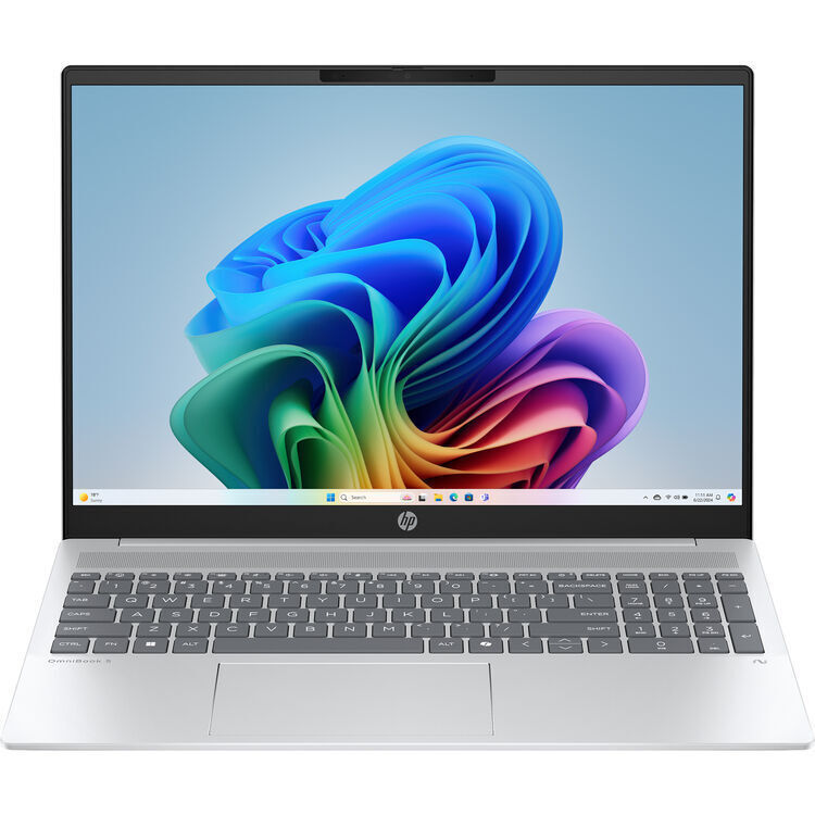 HP OmniBook 5 16" IPS FHD+ (Ryzen AI 300 Series-7 350/16GB/1.0TB SSD/W11 Home) (US Keyboard)
