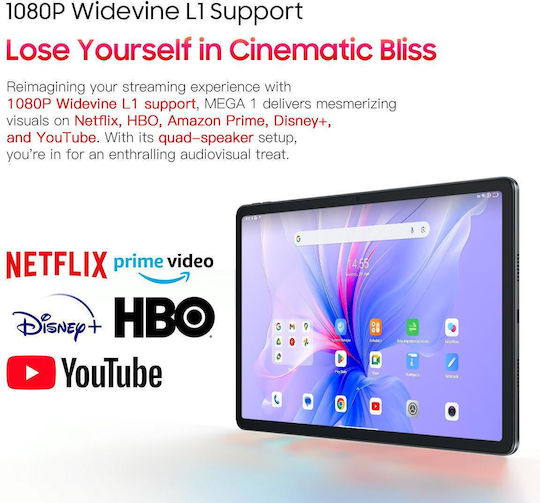 BlackView Mega 1 4G 11.5" Tablet (12GB/256GB) Sky Blue view 6