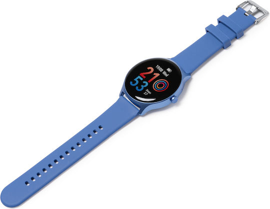 Stamina Leymi Smartwatch with Heart Rate Monitor (Blue) view 1