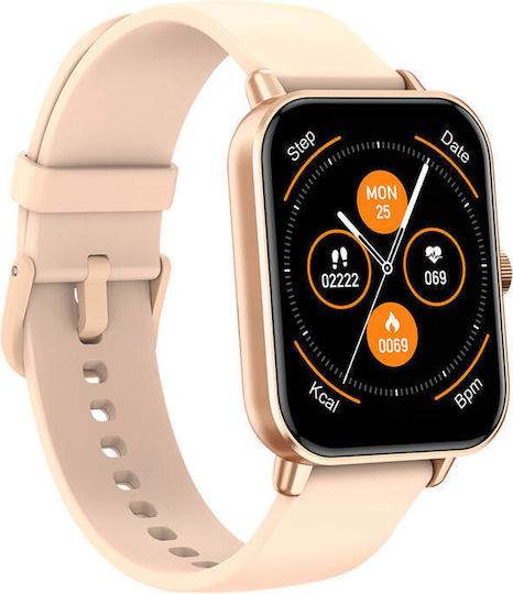 Colmi P81 Smartwatch with Heart Rate Monitor (Gold) view 2
