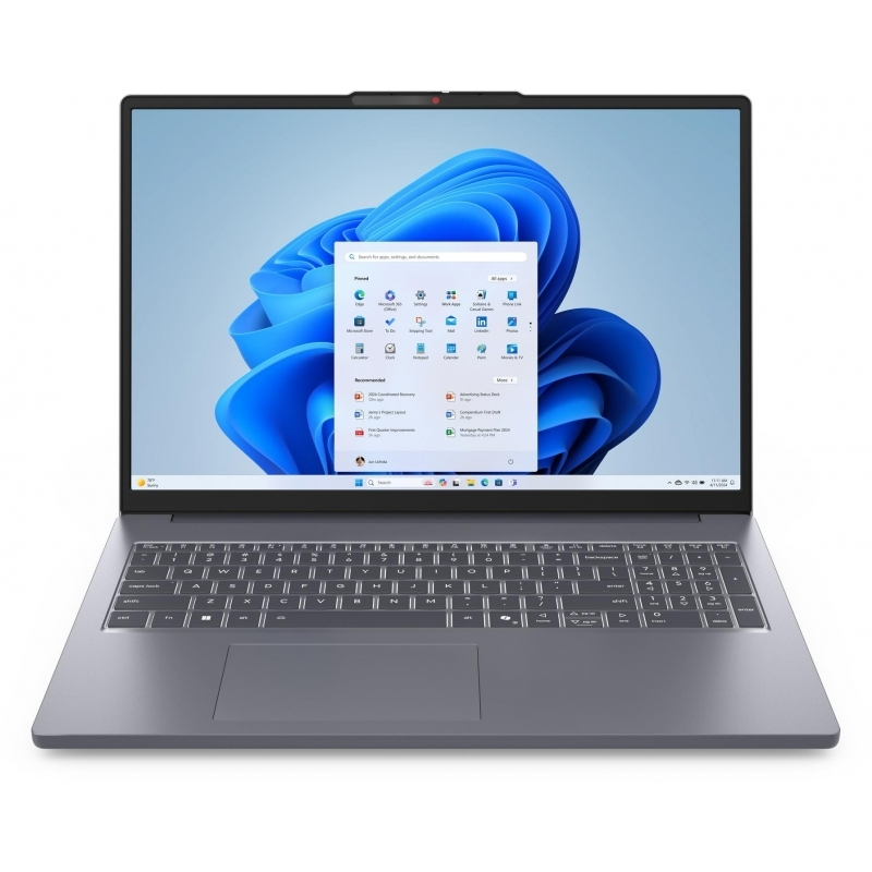 Lenovo IdeaPad Slim 3 16ARP10 16" IPS FHD+ (Ryzen 5-7535HS/16GB/512GB SSD/No OS) Luna Grey (US Keyboard) view 4