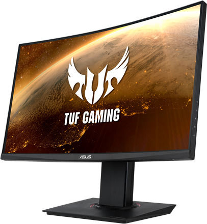 Asus TUF Gaming VG24VQE VA Curved Gaming Monitor 23.6" FHD 1920x1080 165Hz view 3