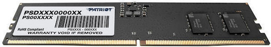 Patriot Signature DDR5 with Module 1x16GB and Speed 4800 for Desktop PSD516G480081 vista 5