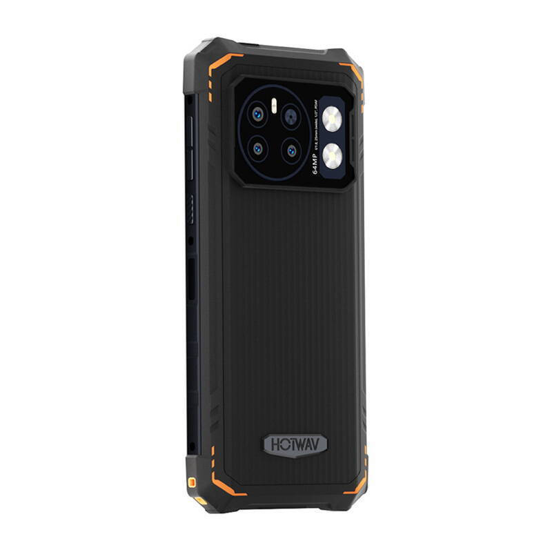 Hotwav Cyber 13 Dual SIM (8/128GB) Rugged Smartphone Orange view 3