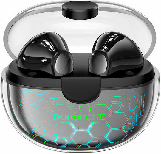 Borofone BW15 In-ear Bluetooth Handsfree Earphones with Charging Case Black view 1