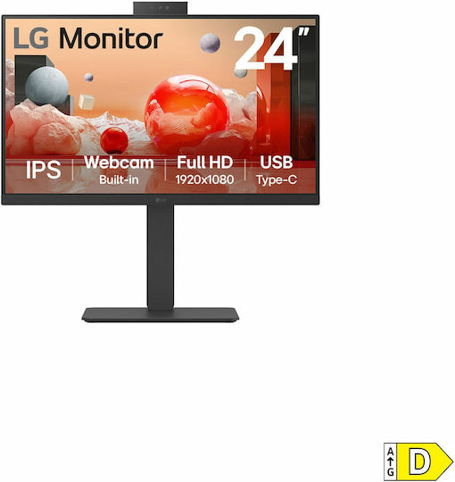 LG 24BA850-B IPS Monitor 23.8" FHD 1920x1080 with Response Time 5ms GTG vue 4