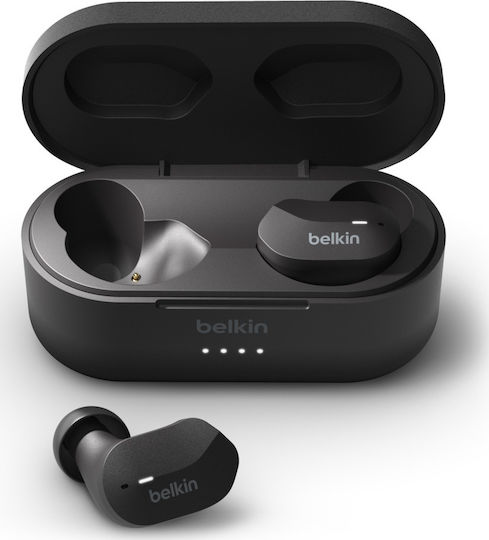 Belkin Soundform In-ear Bluetooth Handsfree Earphones with Sweat Resistance and Charging Case Black view 2