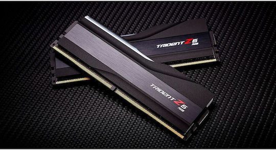 G.Skill Trident Z5 RGB XMP DDR5 32GB RAM with 2x16GB Modules and Speed 6000 for Desktop F5-6000J3036F16GX2-TZ5RK view 5