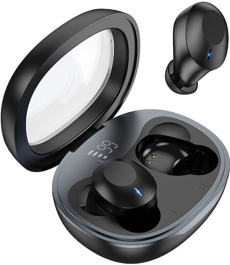 Hoco EQ3 In-ear Bluetooth Handsfree Earphones with Charging Case Black