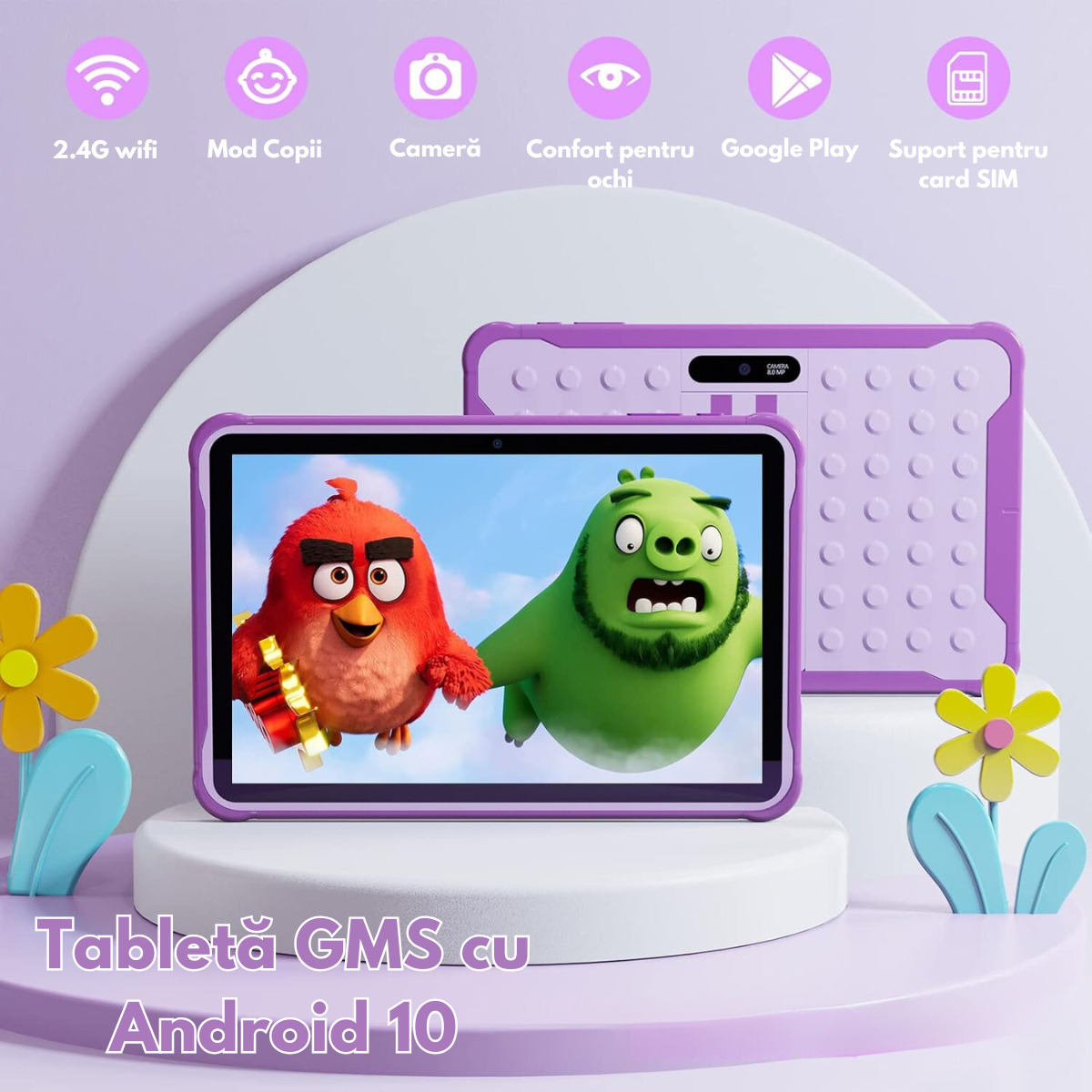 10" Tablet (2GB/64GB) Purple view 2