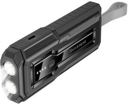 Borofone BJ54 Power Bank 10000mAh 20W with USB-A Port and USB-C Port Power Delivery / Quick Charge 3.0 Black