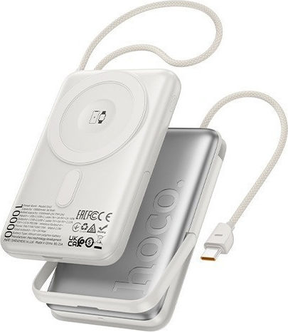 Hoco Q43 MagSafe Power Bank 10000mAh 20W Power Delivery White