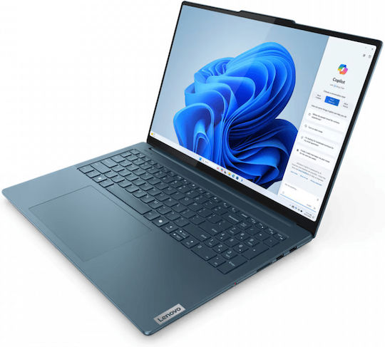 Lenovo Yoga Pro 9 16IMH9 16" 165Hz (Ultra 9-185H/64GB/1TB SSD/GeForce RTX 4070/W11 Home) Tidal Teal (US Keyboard) view 7