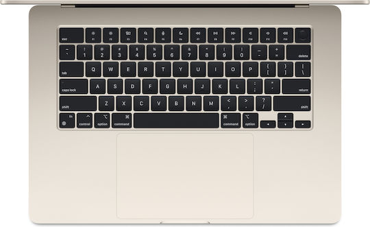 Apple MacBook Air 15" (2023) 15.3" Retina Display (M2-8‑core/8GB/512GB SSD) Starlight (International English Keyboard) view 2