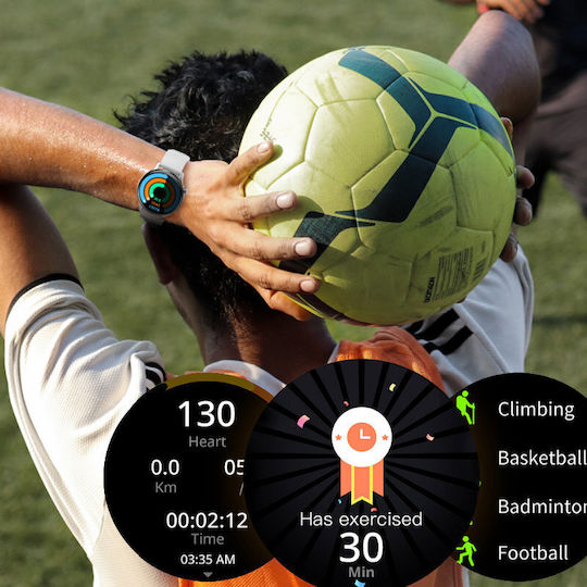 Rubicon Rncf10 Smartwatch with Heart Rate Monitor (Multicolour) vue 3