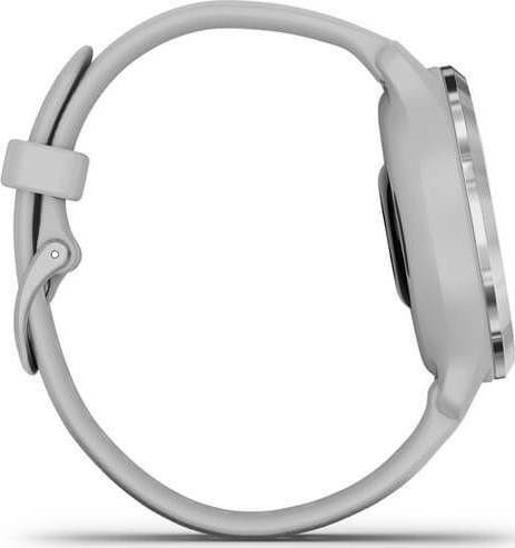 Garmin Venu 2S Stainless Steel 40mm Waterproof Smartwatch with Heart Rate Monitor (Silver / Mist Gray) view 6