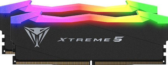 Patriot Viper Xtreme 5 DDR5 32GB RAM with 2x16GB Modules and Speed 7600 for Desktop PVXR532G76C36K view 2