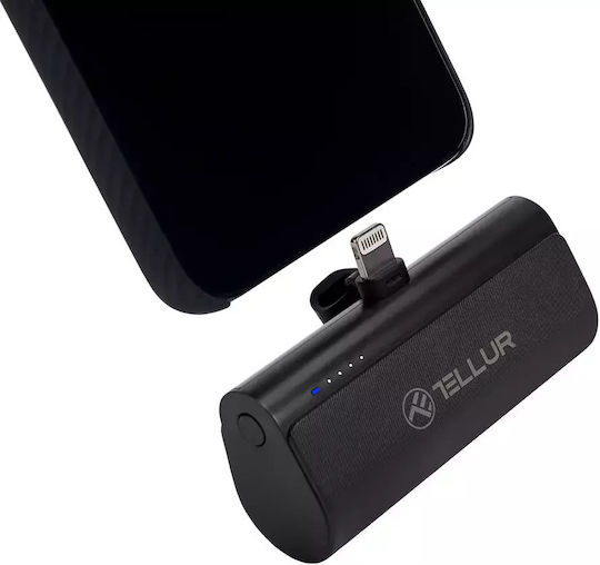 Tellur PD203 Lightning Power Bank 5000mAh Black view 1