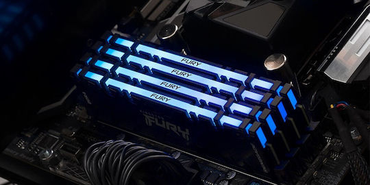 Kingston FURY Renegade RGB DDR4 16GB RAM with 2x8GB Modules and Speed 4000 for Desktop KF440C19RB2AK2/16 view 3