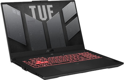 Asus TUF Gaming A15 FA507UI-HQ028W 15.6" FHD 144Hz (Ryzen 9-8945HS/32GB/1TB SSD/GeForce RTX 4070/W11 Home) Mecha Gray (GR Keyboard) view 4