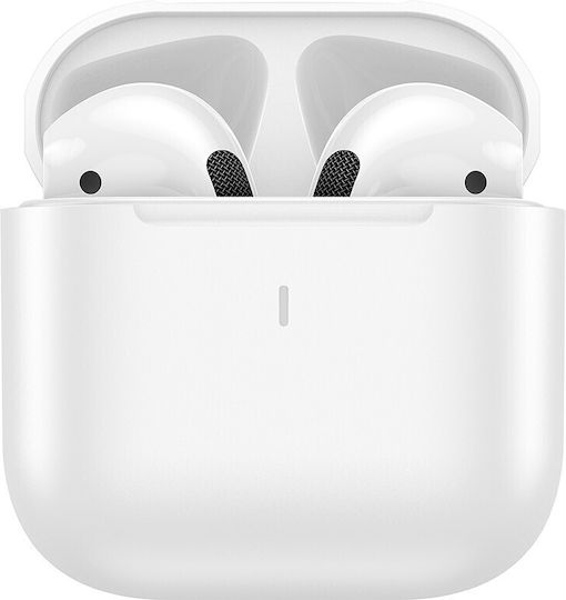 Hoco EW53 Lucky Earbud Bluetooth Handsfree Earphones with Charging Case White view 3
