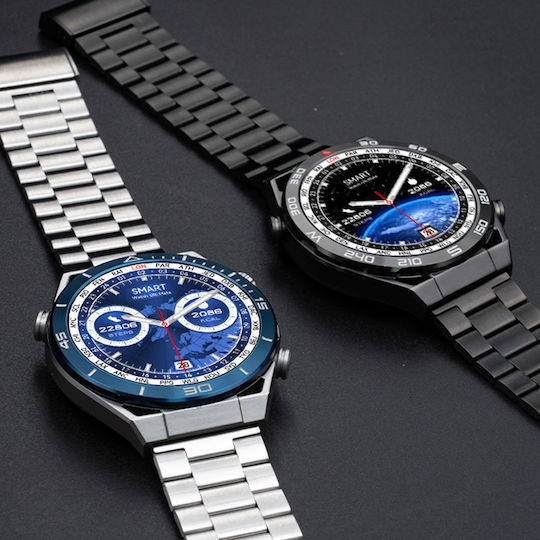 DT ULTRA Mate Smartwatch with Heart Rate Monitor (Black) vue 5