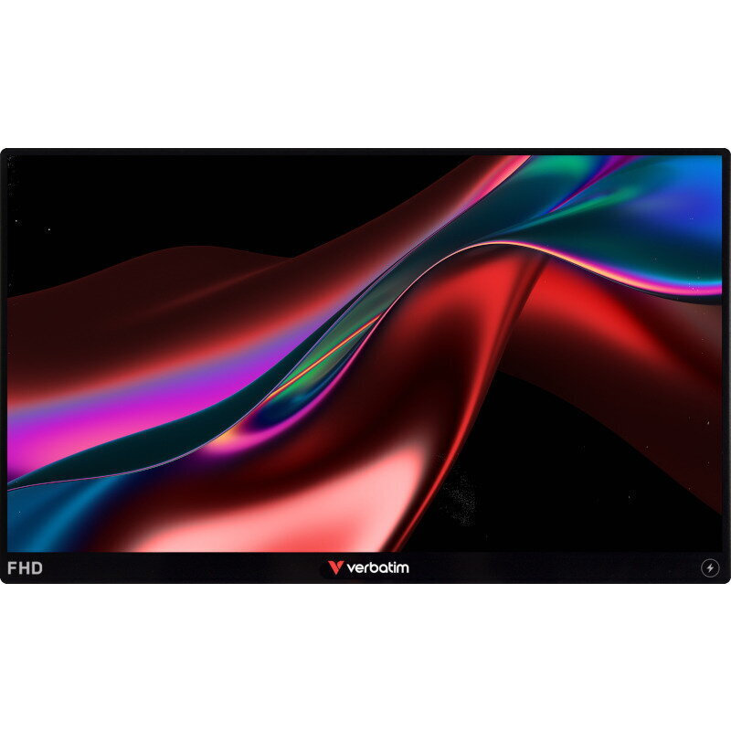 Verbatim 32088 IPS HDR Touch Portable Monitor 14" FHD 1920x1080 144Hz with Response Time 6ms GTG view 2