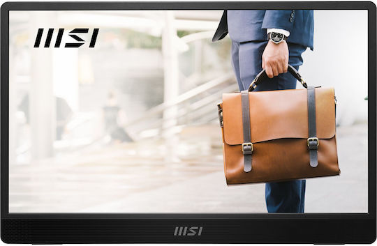MSI Pro MP161 E2 IPS Portable Monitor 15.6" FHD 1920x1080 with Response Time 4ms GTG