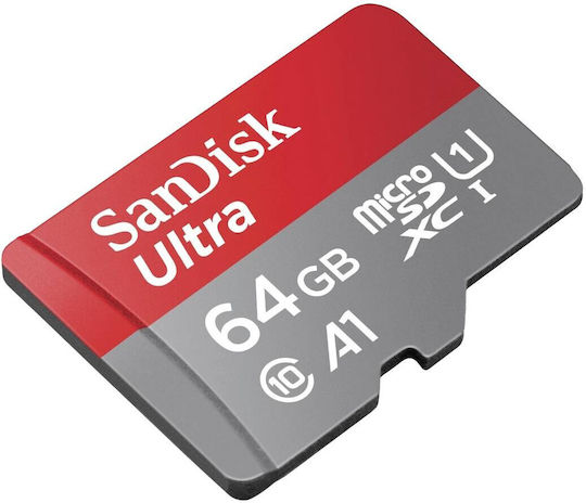 Sandisk Ultra Flash Memory Card microSDXC to SD Adapter Included 64 GB view 3