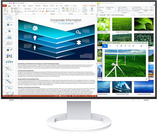 Eizo FlexScan EV2485 IPS Monitor 24.1" FHD 1920x1200 with Response Time 5ms GTG vue 5
