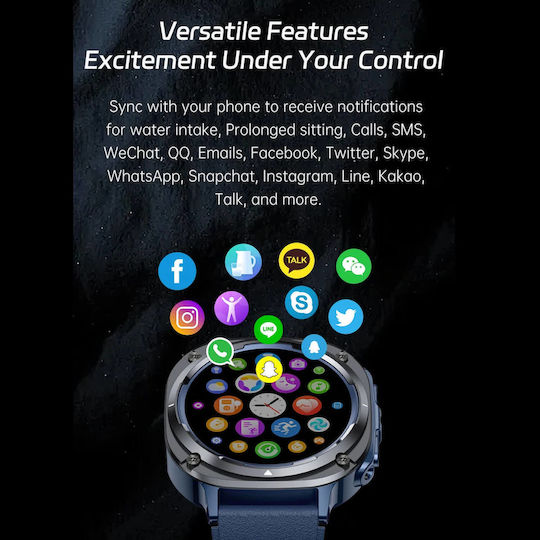 Bakeey S90 Smartwatch (Blue) view 3