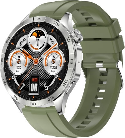 Lemfo HK4 Smartwatch (Green) view 1