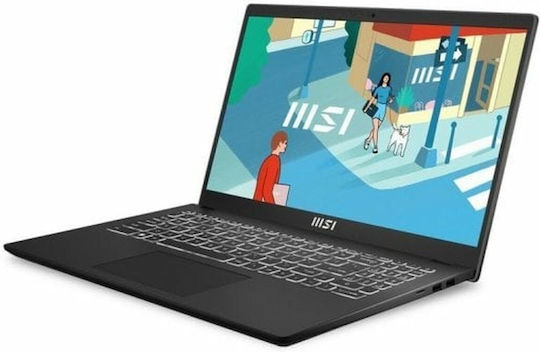 MSI Modern 15 B13M-282XES 15.6" FHD 144Hz (i7-1355U/16GB/512GB SSD/No OS) (ES Keyboard) view 2