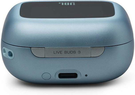 JBL Live Buds 3 Bluetooth Handsfree Earphones with Sweat Resistance and Charging Case Blue view 5