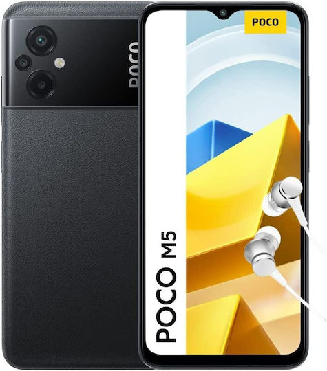 Xiaomi Poco M5 Dual SIM (4GB/64GB) Black view 1