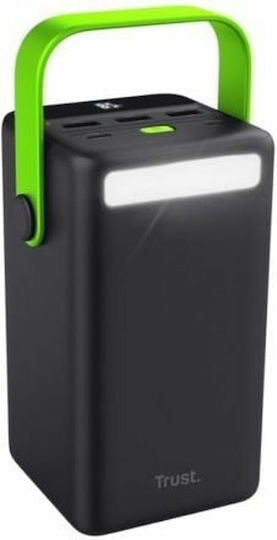 Trust Redoh XXL Power Bank 50000mAh 20W with 3 USB-A Ports and USB-C Port Quick Charge 3.0 Black