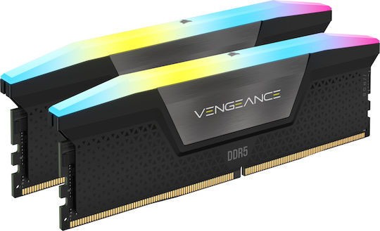 Corsair Vengeance DDR5 96GB RAM With 2x48GB Modules And Speed 5600 For Desktop CMH96GX5M2B5600C40