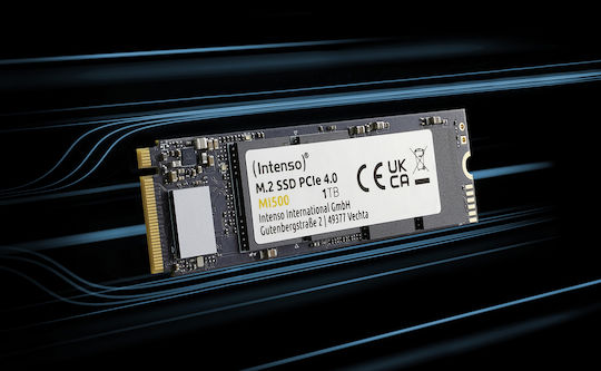 Intenso MI500 SSD 500GB M.2 Type with PCI Express 4.0 Connection 3836450 view 2
