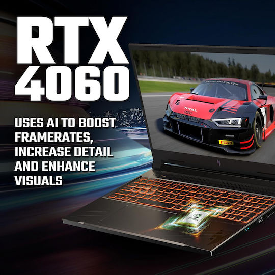 Acer Nitro V16 ANV16-71-77U1 16" IPS FHD+ 180Hz (i7-14650HX/16GB/1TB SSD/GeForce RTX 4060/No OS) (International English Keyboard) view 4