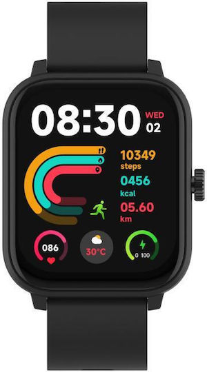 MaxCom EcoWatch 4 41mm with Heart Rate Monitor (Black) view 2